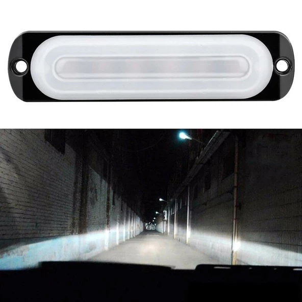 Off-Road Lambası 12V Beyaz Işıklı 6 LED'li - 6
