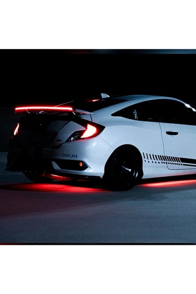 Mega Oto Market Led Işıklı Karbon Spoiler FR-103-W 130 cm Animasyonlu Sinyalli Bagaj Üstü Rüzgarlık - 6