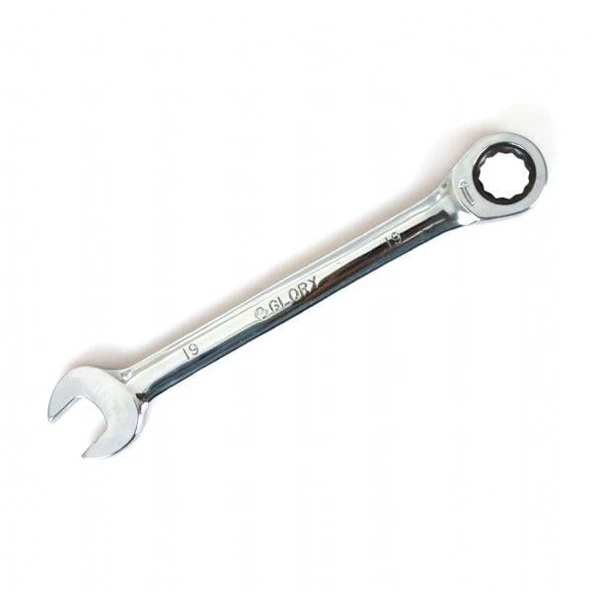 Glory Düz Cırcır Kombine Anahtar 1.7/8''