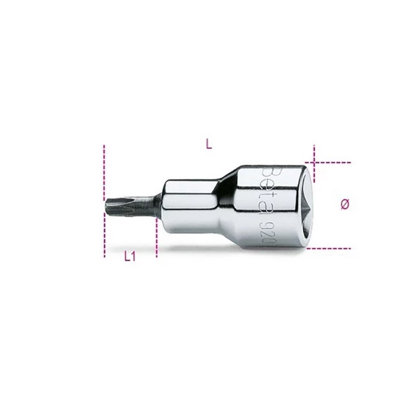 Beta 920TX-L Torx Allenli Lokma Uzun T70L