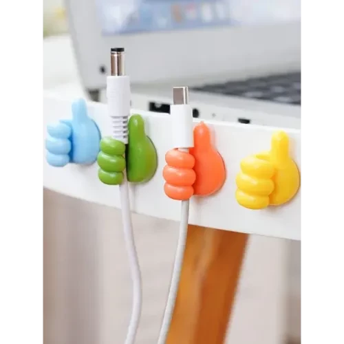 El Şeklinde Kablo Tutucu 10 Adet - 2