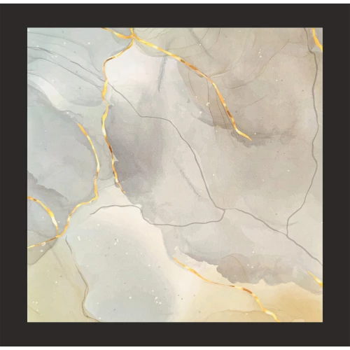 Decohandy 30x30 Cm Pvc Duvar Karosu 4'Lü Paket - Dumanlı Mermer Desen ürün görseli