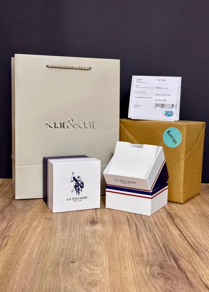 U.S. Polo Assn. USPA2028-02 Altın Çelik Kadın Kol Saati - Resim 2