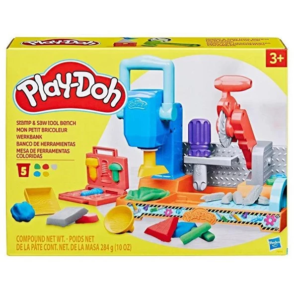 Play Doh Damga ve Testere Aleti Tezgahı F9141