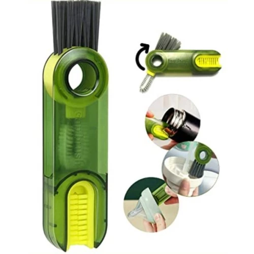 3 Fonksiyonlu Çok Amaçlı Temizleme Fırçası - Resim 3