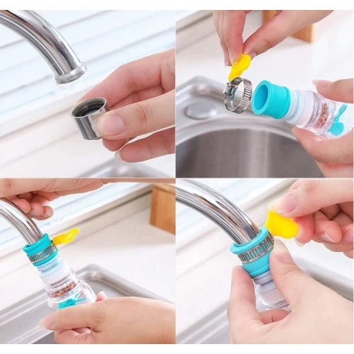 Oynar Başlıklı  Pervaneli Taşlı Musluk Başlığı - 4