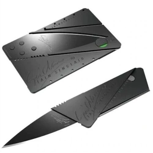 Cardsharp Kredi Kartı Şeklinde Bıçak Kutusuz - Resim 2