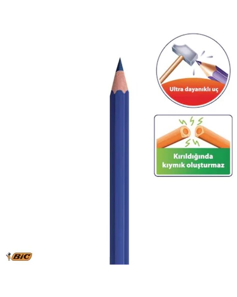 Bic Kids Evolution Kuru Boya Kalemi 36lı Metal Tüp 968491 - 3