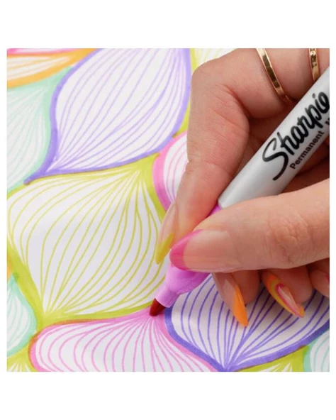 Sharpie Fine Permanent Marker Balık 18li Kalem Seti 2201230 - 3
