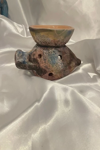 Buhardanlık Seramik Eskitme Buhurdanlık Büyük Anfora - Resim 2