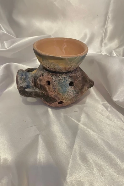 Buhardanlık Seramik Eskitme Buhurdanlık Büyük Anfora - Resim 5