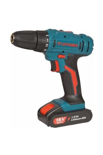 Cat Power 5160 Akülü Vidalama 16 Volt 1,5 Ah