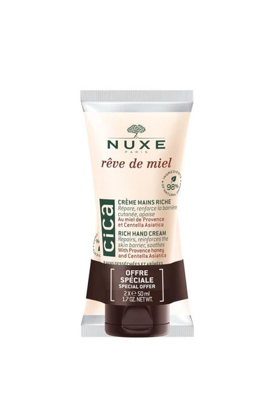 NUXE Reve De Miel Cica Rich Hand Cream 50 ml - ALANA 2. ÜRÜN %50 İNDİRİMLİ