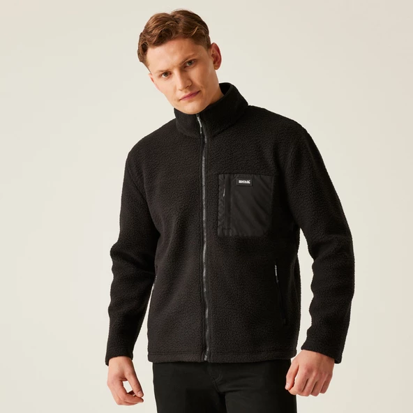 Regatta Frankie Borg Fleece Erkek Polar-SİYAH - 5