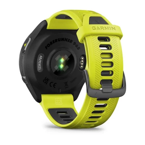 Garmin Forerunner 965 - Karbon Gri DLC Titanyum Sarı | Siyah - 5