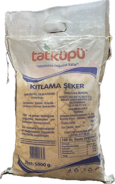 TATKÜPÜ Kıtlama Erzurum Şekeri 5 Kg - 3