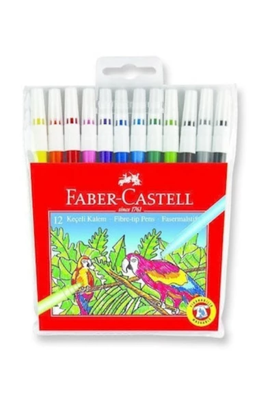 Faber Castell 12'li Keçeli Kalem