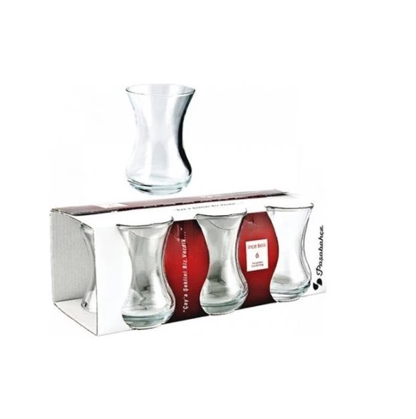 Paşabahçe 42381 Düz İnce Belli Çay Bardak 72 Li - 2