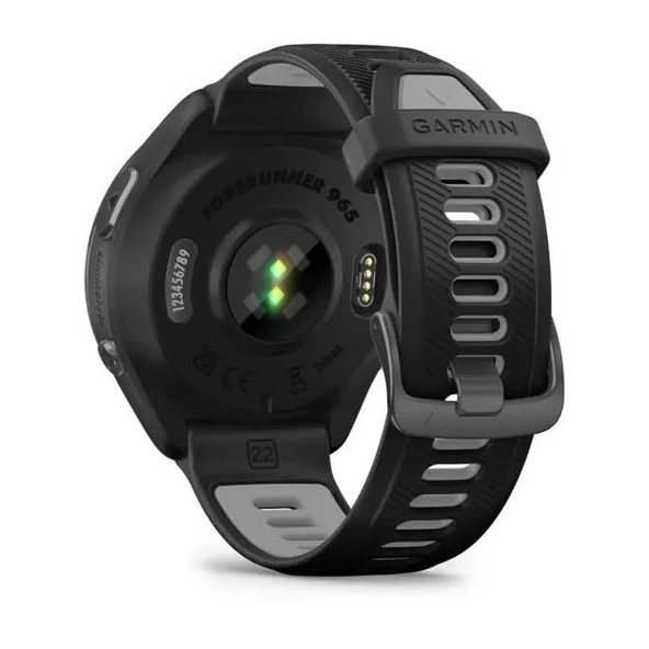 Garmin Forerunner 965 - Karbon Gri DLC Titanyum Siyah | Gri - 5