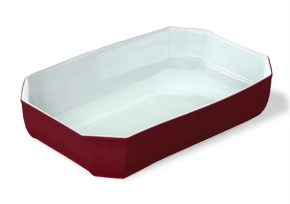 Pyrex 295b005/7145 Dikdörtgen Fırın Kabı 33x22x7cm Kırmızı