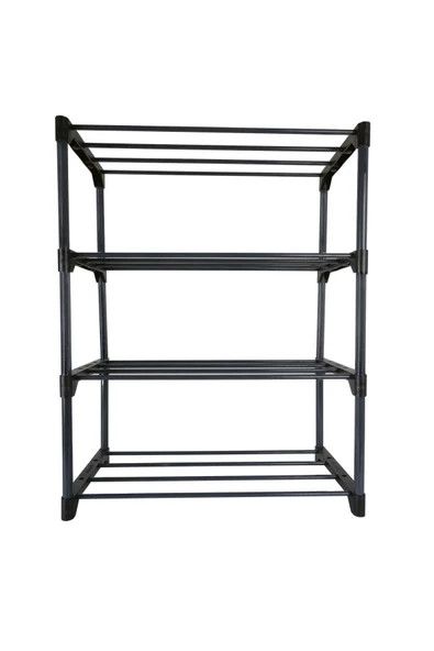 Çok Amaçlı Raf - 4 Katlı Metal Ayakkabılık - Organizer - Kitaplık - Çiçeklik - 2