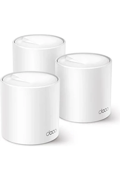 Deco X50 (3-pack), Ax3000 Mbps Tüm Ev Mesh Wi-fi 6 Sistemi