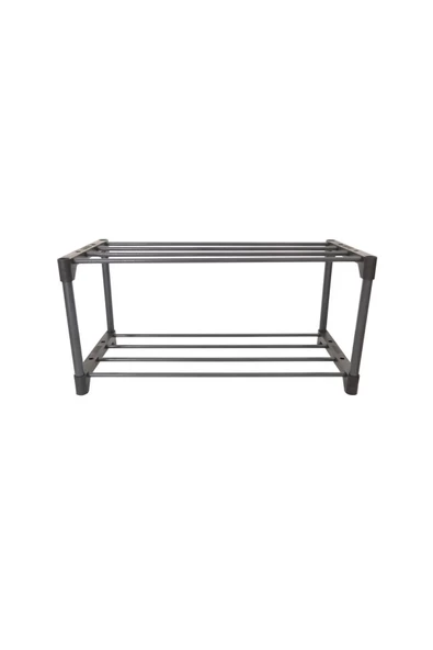 Çok Amaçlı Raf - 4 Katlı Metal Ayakkabılık - Organizer - Kitaplık - Çiçeklik - 4