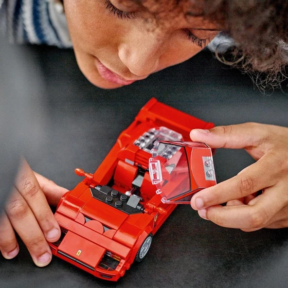 LEGO Speed Champions Ferrari F40 Süper Araba 76934  (318 Parça) - 7