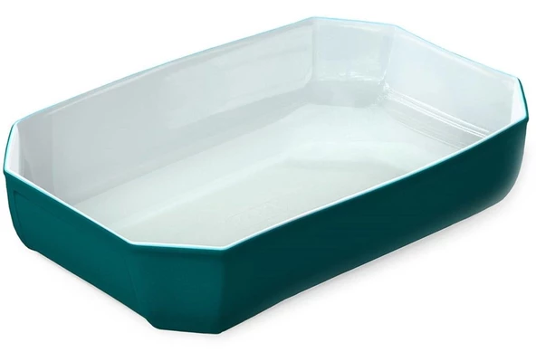 Pyrex 295b003/7145 Dikdörtgen Fırın Kabı 33x22x7cm Yeşil - 2