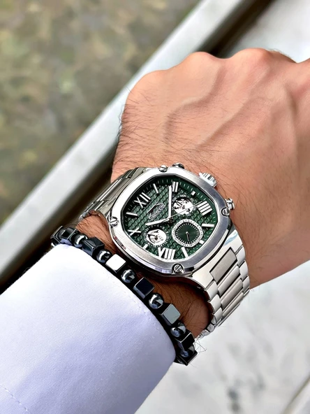 Slazenger SL.9.2320.2.07 Çelik Kordon Erkek Kol Saati - Resim 2