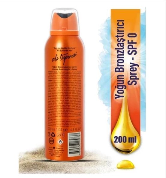 Eda Taşpınar Yoğun Bronzlaştırıcı Sprey 200 ml