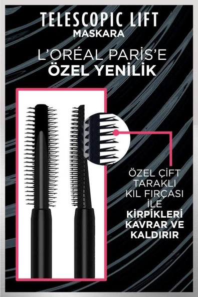 L'Oreal Paris Telescopic Lift Maskara 9.9 ml - 2