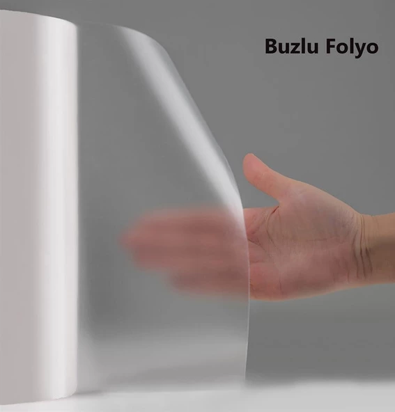 Yapışkanlı Asetat Buzlu 45x200 cm - 1 Adet - 2