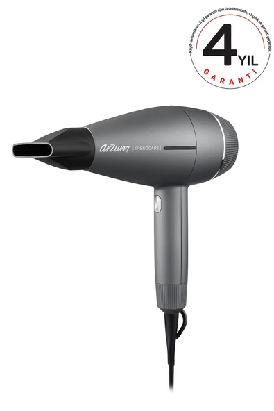 Arzum 5109 Trendcare Profesyonel Sac Kurutma Makınesı Antrasıt - 2