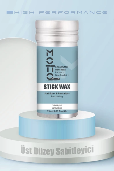 Motto Plus Professional Canlandırıcı ve Saç Sabitleyici Stick Wax 75ml - 3