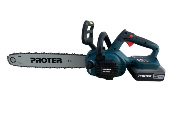 Proter PST 140 STX Şarjlı Zincirli Dal Kesme 20V 4.0Ah