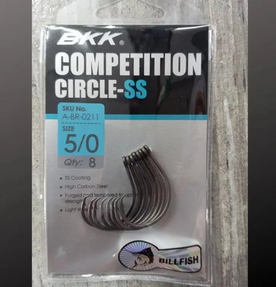 BKK Competition Circle-SS Light Wire Olta İğnesi