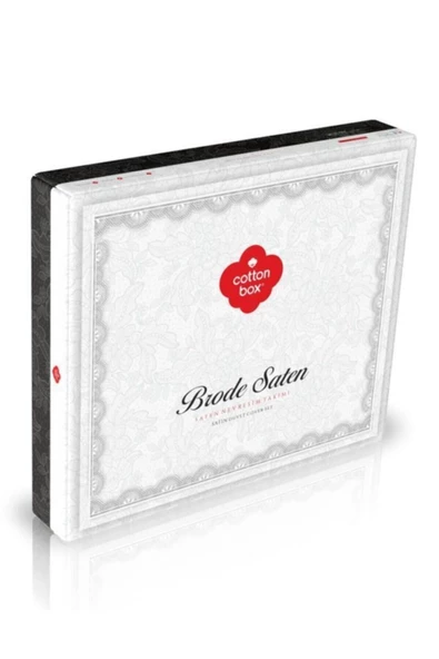 COTTON BOX 1780-CB JAKARLI SATEN CK NEVRESIM TAKIMI SANTE PETROL - 3