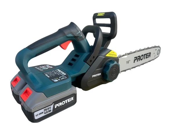 Proter PST 140 STX Şarjlı Zincirli Dal Kesme 20V 4.0Ah - Resim 3
