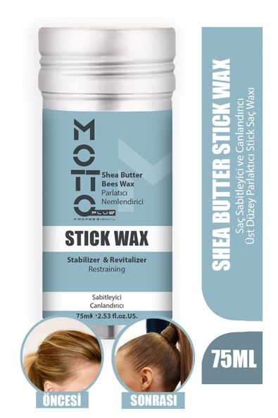 Motto Plus Professional Canlandırıcı ve Saç Sabitleyici Stick Wax 75ml
