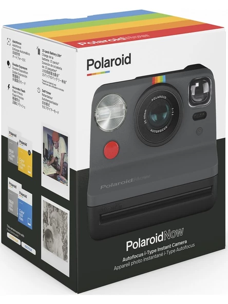 Polaroid Now Siyah Instant Fotoğraf Makinesi