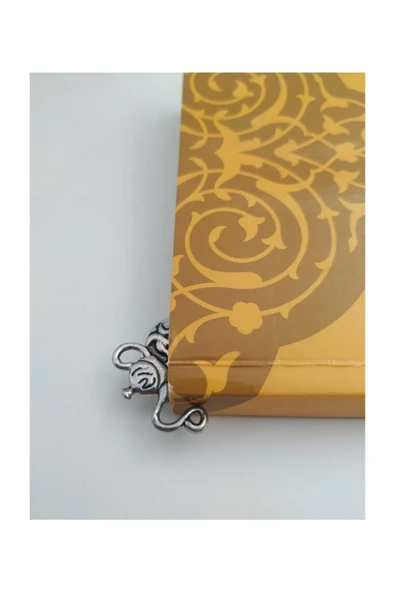 Metal Kitap Ayracı  Gümüş - 4