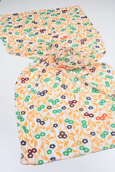 Moda Kaşmir Desenli Bambu Kraş Şal - Desen-02 - Renk-18-56