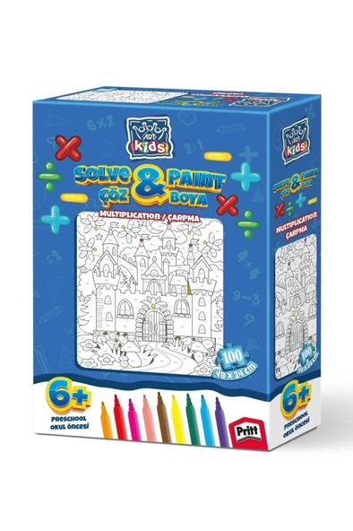 Art Puzzle Çöz Boya/ Çarpma 5848