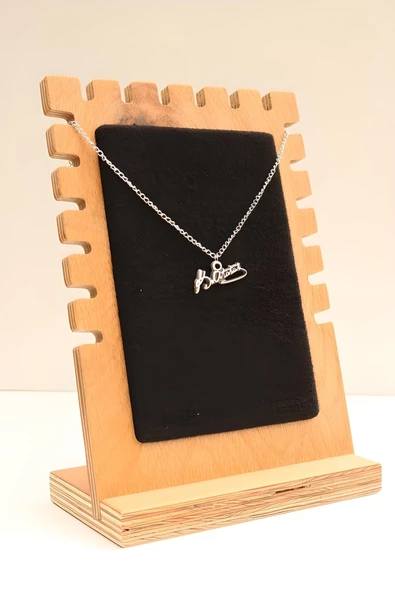 Kemal Atatürk Imzalı Gümüş Kaplamalı Zincirli Kolye - 4