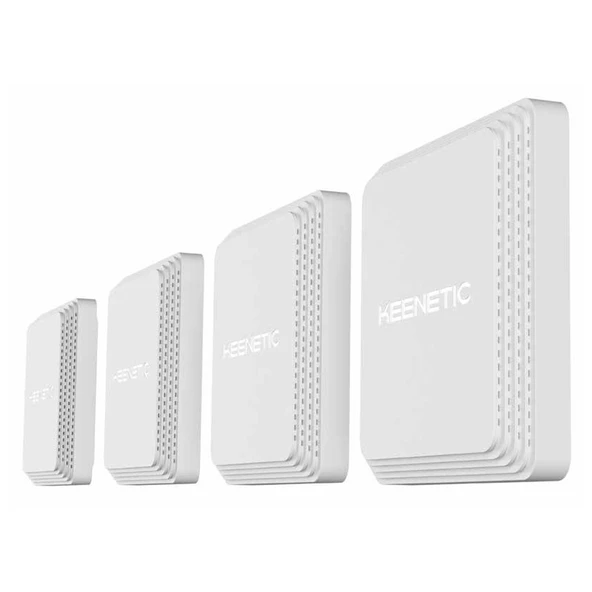 Keenetic Voyager Pro 4-Lü Paket 2 Port 10/100/1000 AX1800 2.4/5 Ghz 1800 Mbps 4dbi Poe Wifi 6 Wpa3 Vpn Mesh Fiber Router Access Point