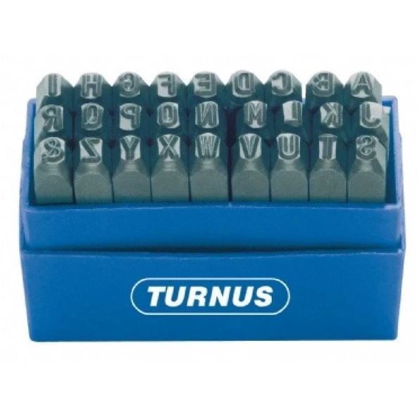 Turnus 329-208 Harf Takımı 8 mm 27'li