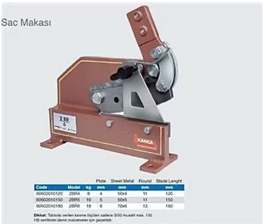 Kanca 2BR6 Sac Makası Kollu - 2