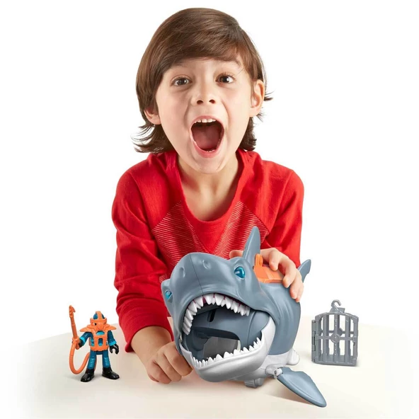 Imaginext Çılgın Köpek Balığı Oyun Seti GKG77 - 2