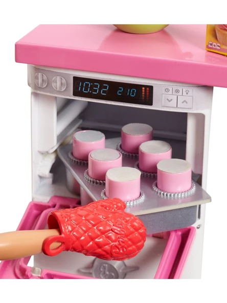 Barbie Pasta Şefi Fırıncı Oyun Seti - 5